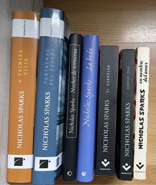 Libros Nicholas Sparks "Castellano"
