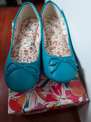 Bailarinas turquesa