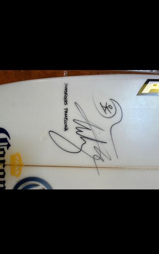 Tabla de surf de Aritz Aranburu