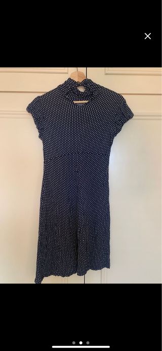 Vestido lunares Bershka