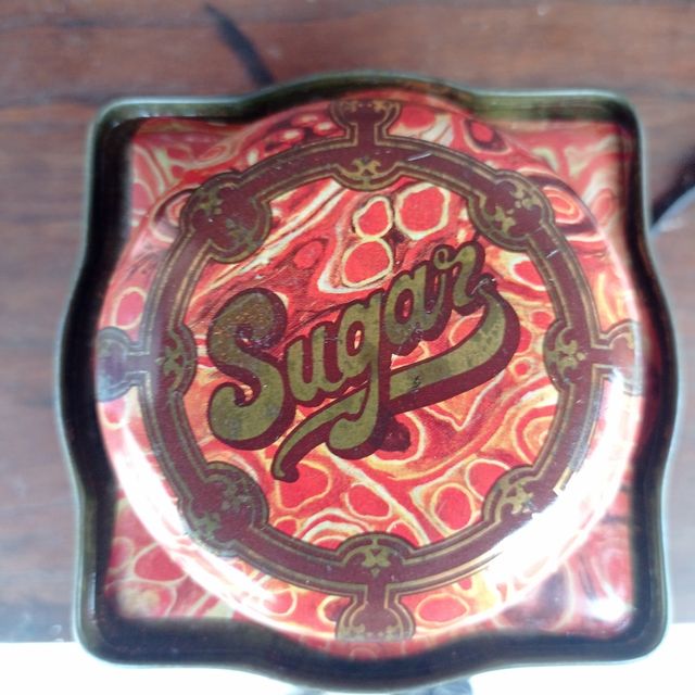 Scatola in latta vintage