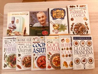 Libros de cocina arguiñano, txumari, francesa, etc