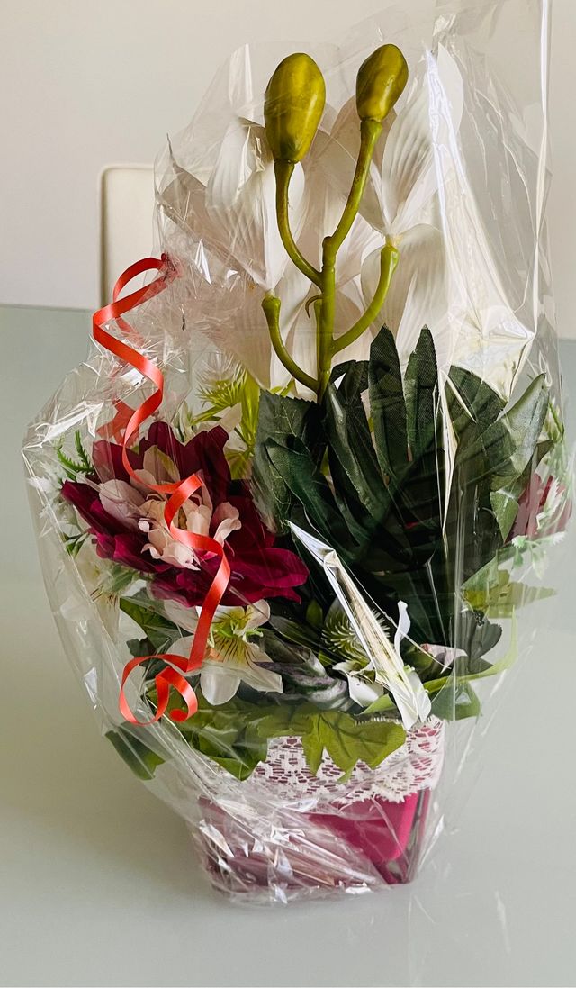 Pianta di orchidea finta