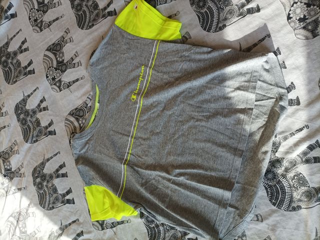 Camiseta gris de champion