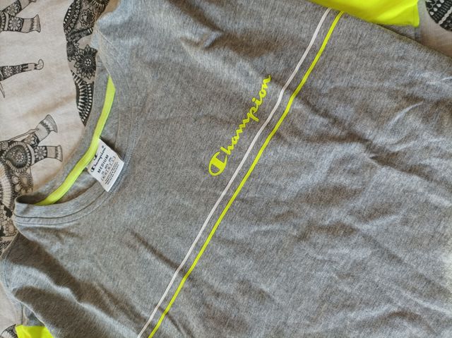 Camiseta gris de champion