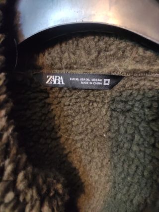 cazadora efecto piel 