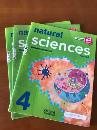 4 x Natural Sciences 4 primaria