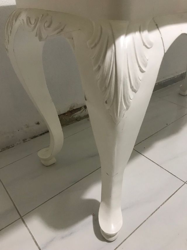 Tavolo da ufficio barocco vintage