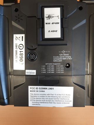 Emisora Radio Control WALKERA 2401 ---