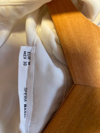 Blusa blanca Sfera talla M