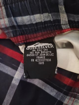 Bañador adulto. Talla S. Quiksilver