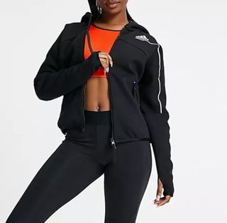 Chaqueta con cremallera Adidas original Nuevo 