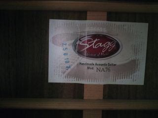 Guitarra acústica STAGG NA76 ÚLTIMO PRECIO