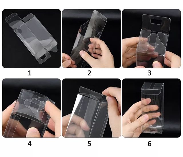 10 cajas expositoras para figuras