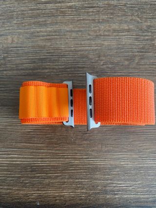 Correa Apple Watch naranja 
