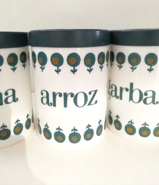 TARROS VINTAGE COCINA AÑOS 70