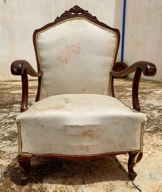 Pareja de sillones para restaurar