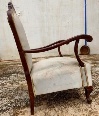 Pareja de sillones para restaurar