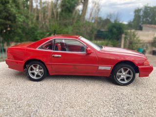 1/24: Mercedes 500 SL Fujimi kit a mano