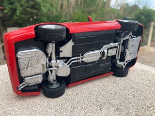 1/24: Mercedes 500 SL Fujimi kit a mano