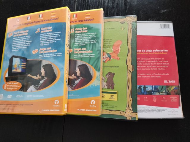 4 DVDS infantiles todos 2
