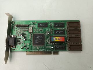 Tarjeta gráfica de video PCI S3 ViRGE/DX          