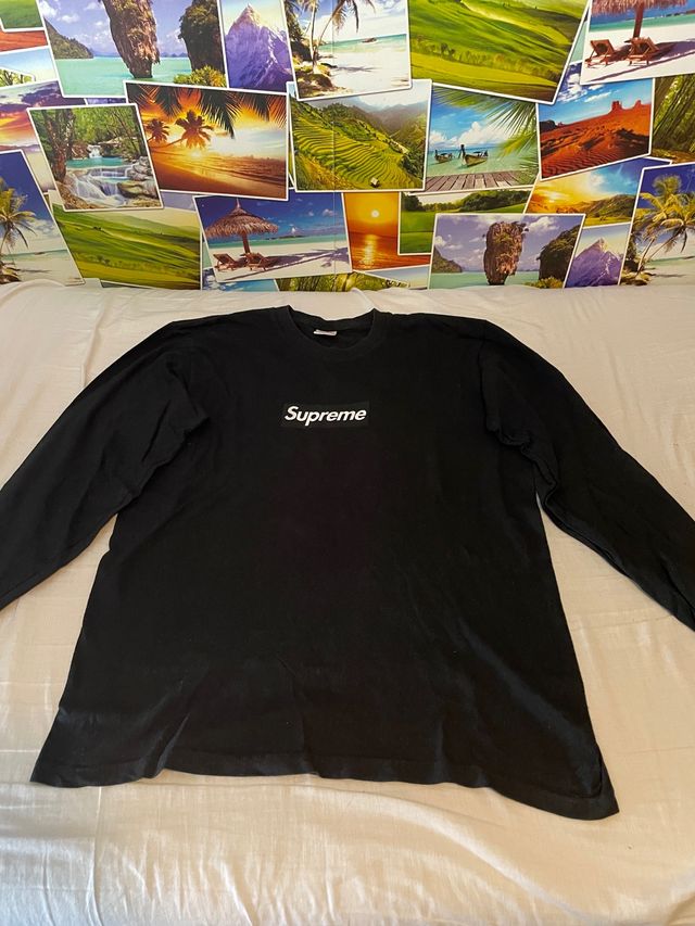 Supreme Box Logo L/S tee black