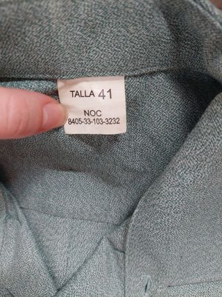 Camisa de bonito de militar de manga larga