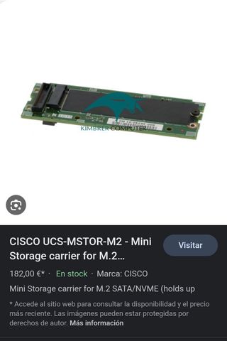 Adaptador tarjeta M2