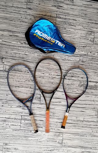 3 Raquetas vintage