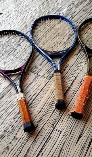 3 Raquetas vintage