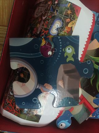 puzzle de piezas gigantes cartón duro