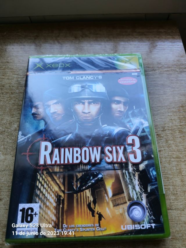 RAINBOW SIX 3 PRECINTADO XBOX 