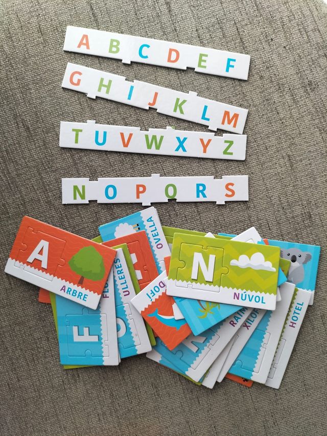Juego: L'alfabet