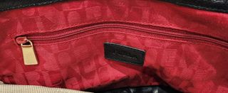 bolso furla y manoletinas pretty rayas rojas