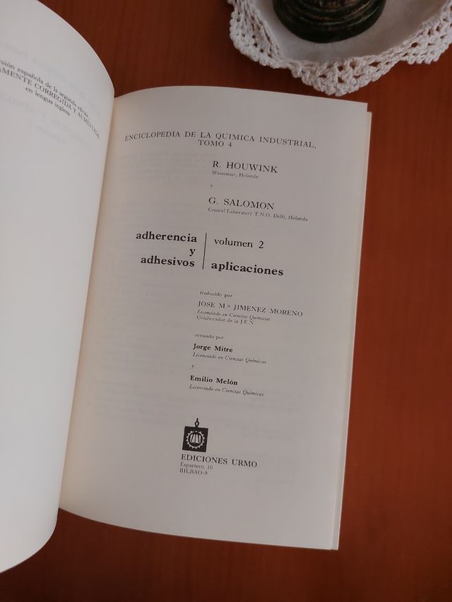 adherencia y adhesivos  volumen II