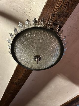 LÁMPARA DE TECHO ANTIGUA