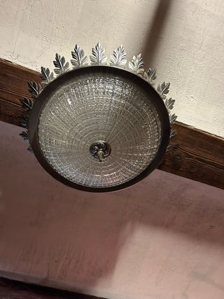 LÁMPARA DE TECHO ANTIGUA