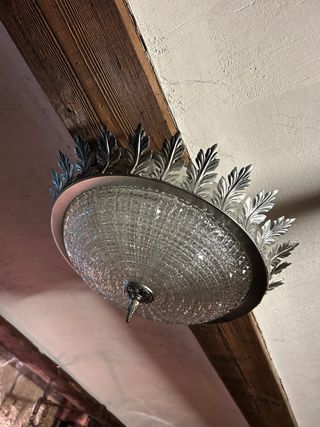 LÁMPARA DE TECHO ANTIGUA