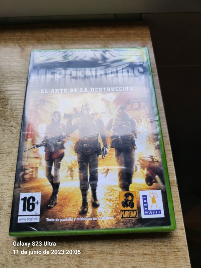 MERCENARIOS PRECINTADO XBOX