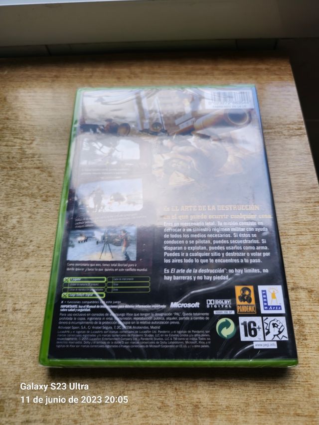 MERCENARIOS PRECINTADO XBOX