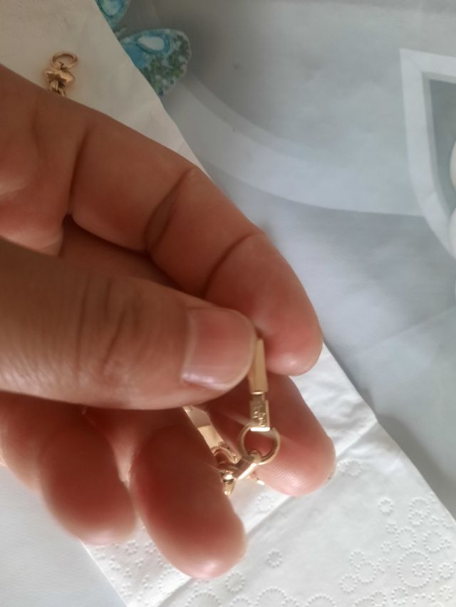 Bracciale placcato in oro 24 carati