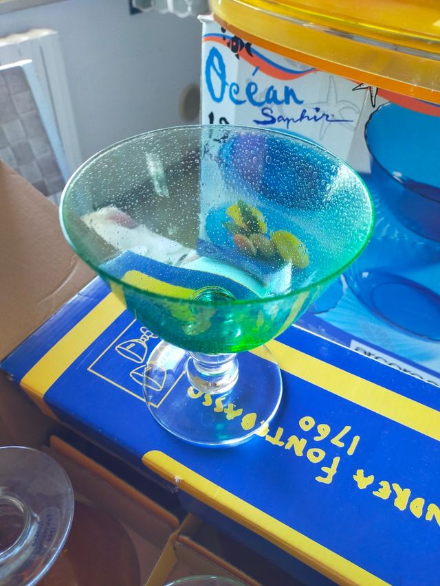 set 6 coppe #CaricaEVinci