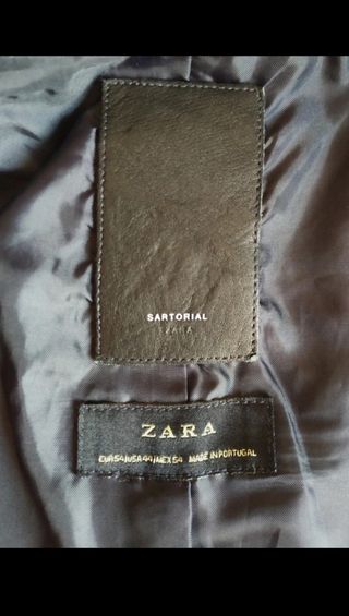 Americana hombre Zara vaquera