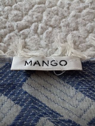 Gran pañuelo cuadrado de mango