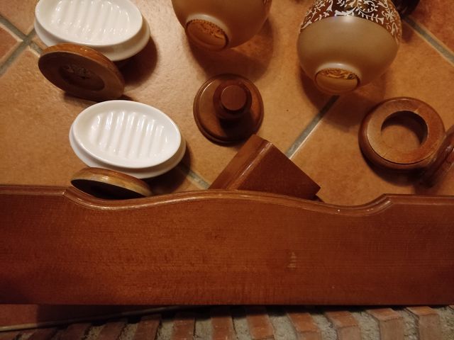 Juego accesorios de baño