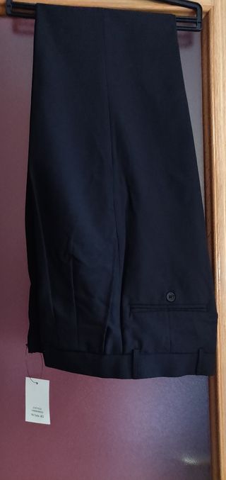 Pantalones de pinza hombre
