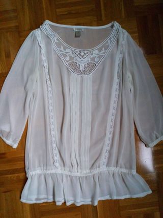 Blusa transparente, Stradivarius