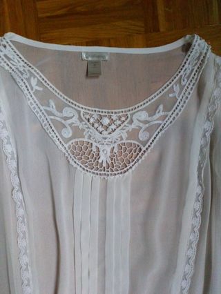 Blusa transparente, Stradivarius