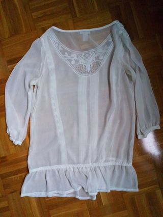 Blusa transparente, Stradivarius